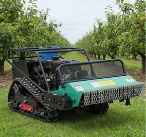 Zero Turn Industrial Grade Robot Remote Control Flail 4-Stroke 420cc Gasoline Engine Hybrid Lawn Mower 1000mm Lawn Mowers 4-Stro - Product Image 1
