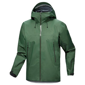Veste de pluie laminée 3 couches pour la randonnée, coupe-vent, imperméable et légère pour l'extérieur - Product Image 3