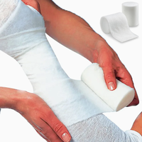 Rembourrage orthopédique pour bandage médical avec logo personnalisé, 2, 3, 4, 6 pouces, prix de gros usine