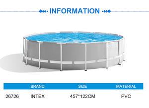 <span class=keywords><strong>Piscine</strong></span> hors sol <span class=keywords><strong>INTEX</strong></span> 26726 Premium Prism Frame, <span class=keywords><strong>piscine</strong></span> ultra extérieure, ensemble complet, grande <span class=keywords><strong>piscine</strong></span> ronde - Product Image 2