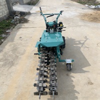 Zanjadora de Doble Cadena Wisdomox Montada en Tractor con Caja de Cambios y Monitoreo Remoto para Riego Agrícola