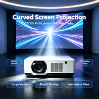 Projecteur 4K performant de 6500 lumens, 3LCD, format natif 16:9, 30-300 pouces, prise en charge HDR 2.1 pour le bureau