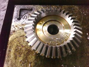 Forged Hardened Straight <b>Gear</b> Teeth Spur Bevel <b>Gear</b> for Off-road Vehicles - Product Image 6