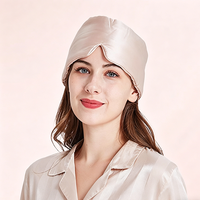Masques de sommeil occultants en soie de mûrier double face, couvrance totale, pour voyage, certifiés CE REACH, toutes saisons, décontractés, vente en gros