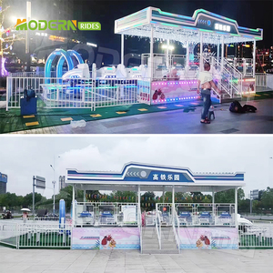 ขายเครื่องเล่นสนุกสำหรับเด็กจากโรงงานโดยตรง รถไฟความเร็วสูง Paradise Ride สำหรับสวนสนุก - Product Image 2