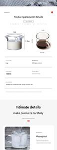 Accessori macchina per caffè Espresso vetro trasparente tazza di caffè 4 once con manico - Product Image 6