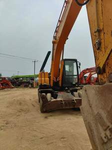 Excavadora de Ruedas Hyundai 210W Original, 90% Nueva, Excavadora de Orugas de 21 Toneladas 210w-9 con Motor y Bomba - Product Image 4