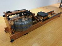 Máquina de ejercicio cardiovascular comercial para fitness, máquina de remo de agua de madera para gimnasio en casa, equipo de cardio multiusos, tipo de máquina de ejercicio