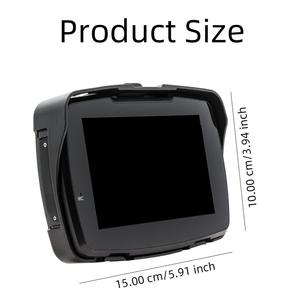 เครื่องเล่น MP5หน้าจอสัมผัสขนาด5นิ้วสำหรับรถจักรยานยนต์พร้อมระบบนำทางแบบไร้สายระบบ GPS สำหรับมอเตอร์ไซค์ - Product Image 4