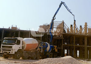 Pluma de colocación de hormigón popular de China, maquinaria de hormigón para construcción de edificios, pluma de colocación de hormigón móvil de 17m - Product Image 4