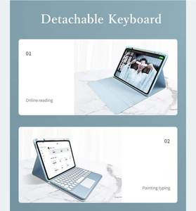 Funda con Teclado Bluetooth para Tablet, Funda con Teclado Táctil para Tablet Samsung Galaxy Tab S8 Ultra - Product Image 5