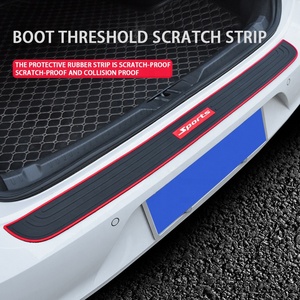 Bande anti-collision en PVC KLNT personnalisée avec logo d'usine, pour seuil <span class=keywords><strong>de</strong></span> porte <span class=keywords><strong>de</strong></span> camion, protection universelle <span class=keywords><strong>de</strong></span> <span class=keywords><strong>pare</strong></span>-<span class=keywords><strong>chocs</strong></span> <span class=keywords><strong>arrière</strong></span> <span class=keywords><strong>de</strong></span> voiture, installation facile - Product Image 1