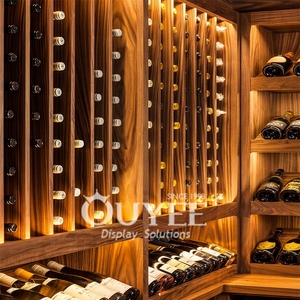 Design d'intérieur de magasin de vin, étagères à <span class=keywords><strong>alcool</strong></span> en bois, étagères à spiritueux, vitrine à whisky - Product Image 3