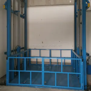 CFMG preço de fábrica malha fechada todos os elevadores de carga enjaulados com ISO CE aprovado
