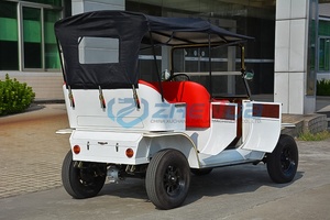Voiture de golf électrique classique vintage 5 places en vente - Product Image 4