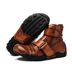 Stivali da Moto Personalizzati in Pelle per Uomo e Donna, Scarpe Casual con Accessori per Motocross - Product Image 1
