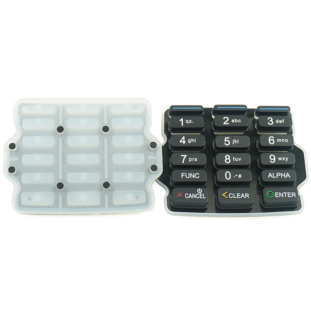 Keyboard Silicone Button Replacement PAX D210 Parts Payment Terminal Printer Android Keypads for POS Machine