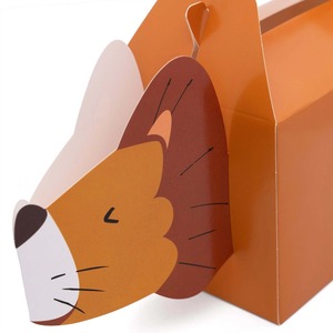 กล่องของขวัญกระดาษลายสิงโต จระเข้ และช้าง สามารถปรับแต่งได้ตามความต้องการเฉพาะ - Product Image 5