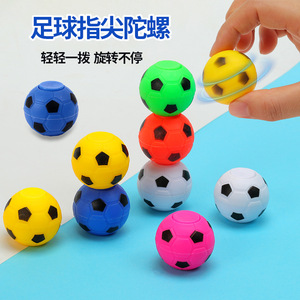 Juguete de Plástico para Aliviar el Estrés, Trompo de Fútbol de Dedos, para Niños de 5 a 7 Años, Unisex, Estilo Individual - Product Image 1