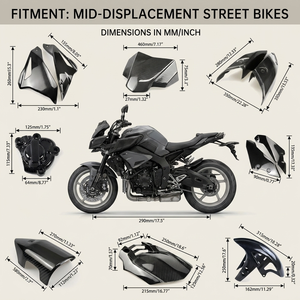 Accesorios Personalizados para Motocicleta ZX-10R, Carenado Ligero de Fibra de Carbono 3K 100% con Protección UV para Kawasaki Ninja ZX10R <span class=keywords><strong>ZX10RR</strong></span> - Product Image 3
