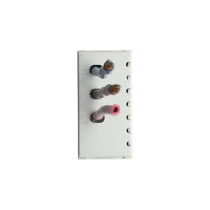 SINOAMIGO 10,5 W Modular UE Europa Módulo de enchufe Francés Alemán Tipo 35mm Carril Din 230V Enchufes eléctricos industriales 16A para - Product Image 3