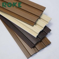 ROKE Panel Dinding PS Modern Fleksibel Kustom Tahan Air Isolasi Panas Dekoratif Mudah Dipasang untuk Interior