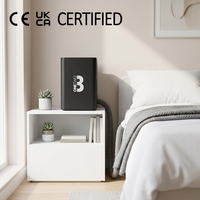Surmatelas chauffant et rafraîchissant à circulation d'eau, système intelligent de contrôle de la température pour huit modes de sommeil, avec système de refroidissement intégré au lit