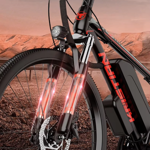 Bicicleta Eléctrica para Adultos ZXC-18 con Motor de 500W de Alto Carbono, Batería de Litio de 48V, 21 Velocidades y Ruedas de 26 Pulgadas, Ideal - Product Image 6