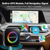Adaptador Inalámbrico Portátil 2 en 1 para CarPlay Grandnavi, Conexión para Tarjeta TF, Mini USB, Disipación de Calor, 1 Año de Garantía, Modelo AI38