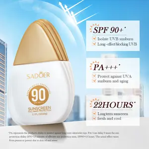 High Quality Sunscreen Clear And Refreshing Non Greasy UV Resistant Sunscreen