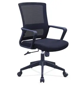 804b定制廉价网椅办公Bifma黑色框架家用转椅现代价格办公学习桌椅办公