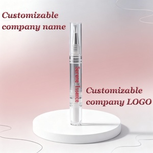 Stylo cosmétique vide personnalisé avec logo, 2ml, 3ml, 4ml, 5ml, pour blanchiment des dents, brillant à lèvres, huile pour cuticules, vernis à ongles, avec pinceau - Product Image 2