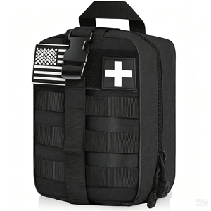 Bolsa de Primeros Auxilios Portátil para Exteriores con Correa para el Hombro, Uso Manual, Certificación CE, para el Hogar y Viajes - Product Image 1