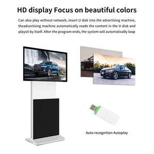 Máy Phát Quảng Cáo Màn Hình <span class=keywords><strong>Totem</strong></span> Xoay 55 Inch Màn Hình Hiển Thị Kiosk Kỹ Thuật Số - Product Image 4