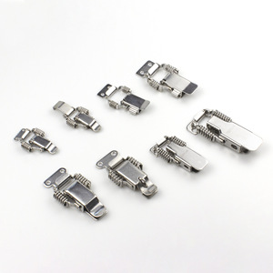 Hebilla de acero inoxidable TANJA con amortiguación de impactos y resorte de compresión, mecanismo de autobloqueo para puerta de armario - Product Image 2