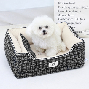 Thickened filled PP cotton <b>pet</b> bed washable durable indoor dog bed <b>sofa</b> - Product Image 5