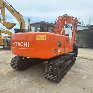 ZX120ฮิตาชิ12ตันรถขุดตีนตะขาบไฮดรอลิกขนาดกลางทำจากญี่ปุ่น EX120เครื่องยนต์มอเตอร์แกนฮิตาชิของแท้มือสอง - Product Image 1