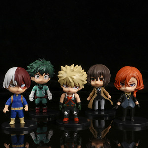 5 Statuette Anime di Hero Academia: Midoriya Izuku, Bakugo Katsuki, Todoroki Shoto, Figure Giocattolo e Decorazioni - Product Image 1
