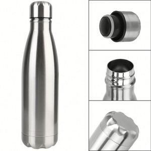 Botella de Agua Deportiva Personalizada de Acero Inoxidable con Aislamiento al Vacío, Ecológica, de 500 ml, con Cuerda, Aislamiento Térmico de 24-36 Horas, Agua Hirviendo - Product Image 4
