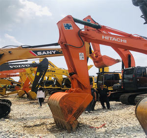 Excavatrice sur chenilles d'occasion Hitachi ZX200 d'origine japonaise en excellent état, 20 tonnes avec moteur, boîte de vitesses et engrenages - Product Image 3