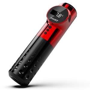 <span class=keywords><strong>Machine</strong></span> à <span class=keywords><strong>tatouer</strong></span> sans fil <span class=keywords><strong>Dragonhawk</strong></span> Mast Archer Rotating Coreless Motor avec 2 poignées jetables Course de 3.5mm - Product Image 1