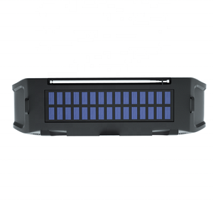 Altavoz inalámbrico con iluminación LED para exteriores, <span class=keywords><strong>Radio</strong></span> FM estéreo envolvente, portátil, con Bluetooth, alimentada por energía Solar - Product Image 4