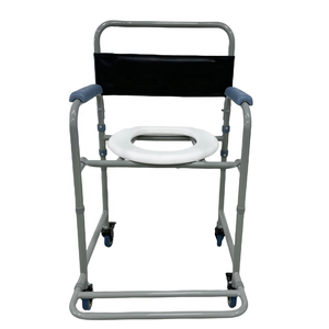 CAREME CA600-1 Chaise de toilette réglable en hauteur en acier de qualité supérieure pour personnes âgées/handicapées – Stabilité et sécurité médicales garanties - Product Image 2