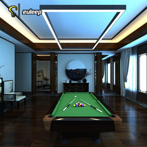 Luz led rectangular personalizada para mesa de billar, iluminación para mesa de billar inglés, forma cuadrada - Product Image 3
