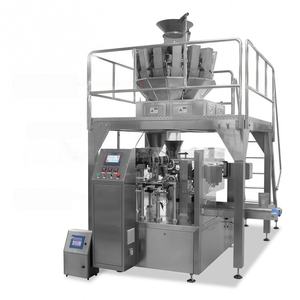 Machine d'emballage rotative industrielle pour sachets préformés, granulés et snacks, système d'emballage haute vitesse <span class=keywords><strong>Pick</strong></span>-Fill-Seal - Product Image 3