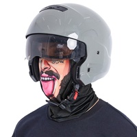 Cagoule respirante coupe-vent unisexe avec motif amusant pour cyclisme en extérieur, cache-cou chaud pour moto, pêche et fêtes