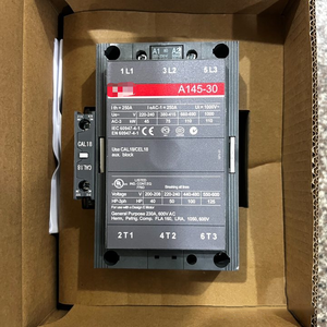 Contacteur magnétique A145-30 Ith=250A Ui=1000V pour le démarrage de moteurs, pompes, ventilateurs, compresseurs, armoires de contrôle industrielles - Product Image 1