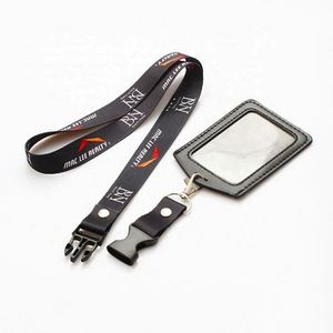 Hot Sale Custom Logo Polyester Lanyard <b>Work</b> & <b>Phone</b> Strap with Silk Screen Printing for ID Card & Keychain Holder - Product Image 2