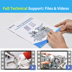 Dpp 80 90 đầy đủ tự động nhỏ vỉ máy đóng gói nhà sản xuất máy tính bảng nhỏ Viên nang vỉ máy đóng gói để bán - Product Image 5