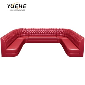 Comercial impermeable Disco Bar club nocturno KTV muebles de lujo en forma de U salón sofá conjunto - Product Image 3